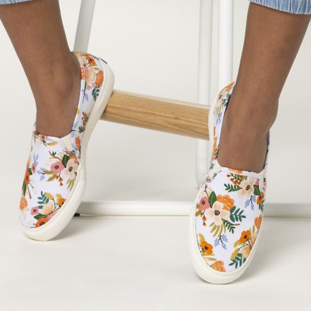 Keds x Rifle Paper Co. Double Decker Lively Floral